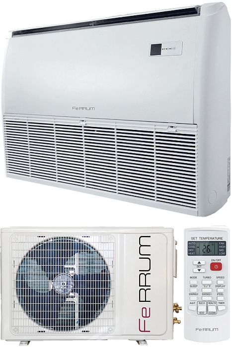 Напольно-подпотолочный кондиционер FeRRUM LCACF60D3-AI / LCAU60U3-AI серии LCACF Inverter
