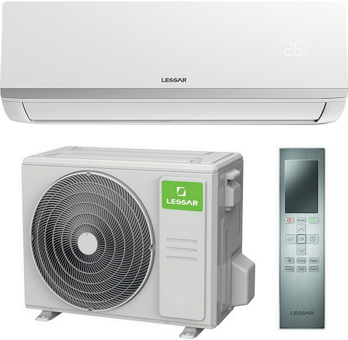 Настенный кондиционер Lessar LS-HE09KCE2B/LU-HE09KCE2B серии FlexCool 2025