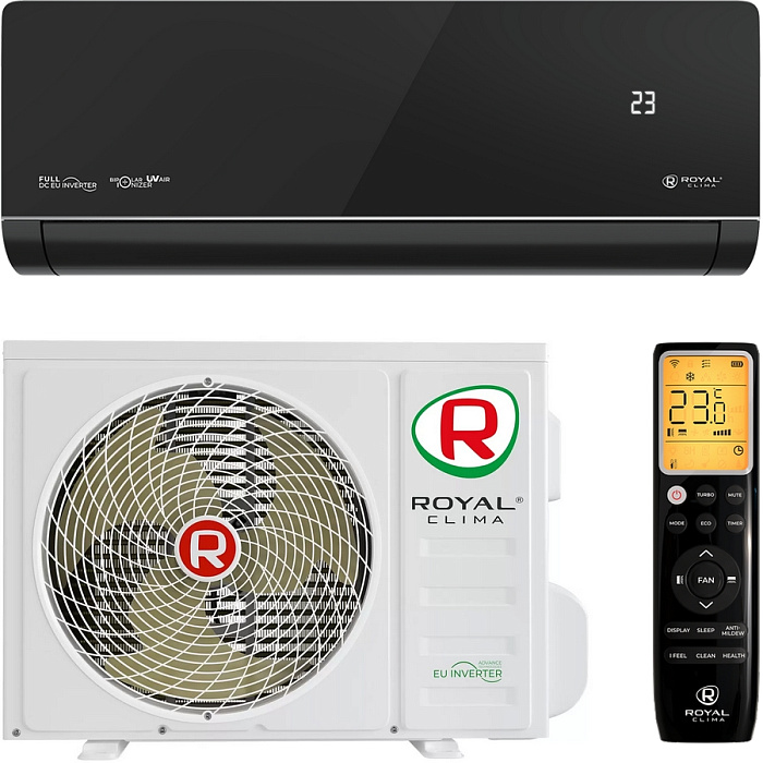 Настенный кондиционер Royal Clima RCI-RSN40HN серии Supremo Nero Full DC EU Inverter