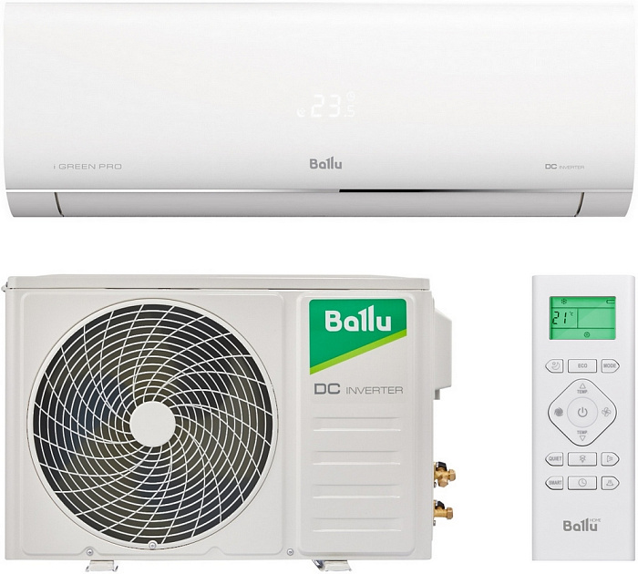 Настенный кондиционер Ballu BSAGI-12HN8 серии iGreen Pro Inverter 2024