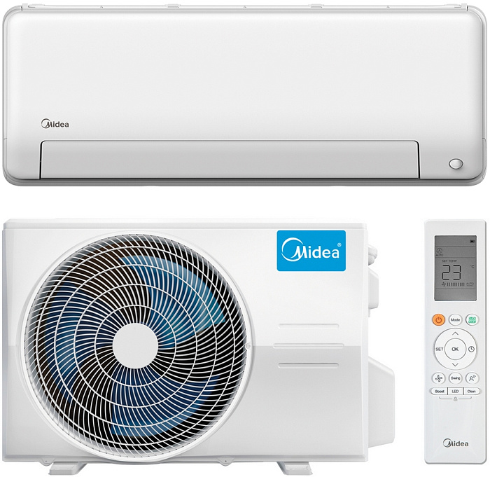 Настенный кондиционер Midea MSHP-09N8D6-I / MSHP-09N8D6-O серии HeatForce