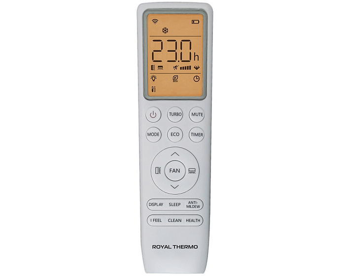 Настенный кондиционер Royal Thermo RTBI-24HN8_V2/black серии Barocco DC Black - Image 4