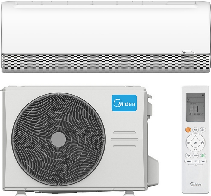 Настенный кондиционер Midea MSFA2W-12N8D6-I / MSFA1-12N8D6-O серии Breezeless 2024