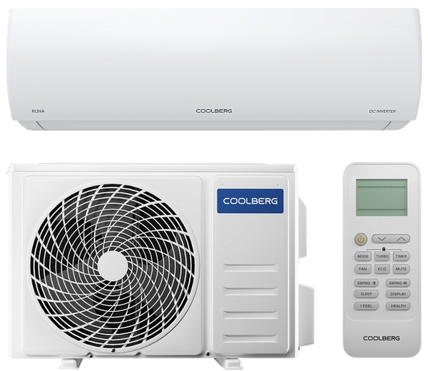 Настенный кондиционер COOLBERG CI-12R1 / CI-12R1 серии Runa Inverter