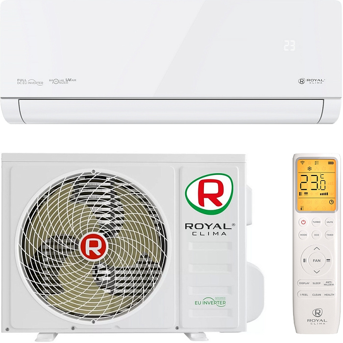 Настенный кондиционер Royal Clima RCI-RSB30HN серии Supremo Blanco Full DC EU Inverter