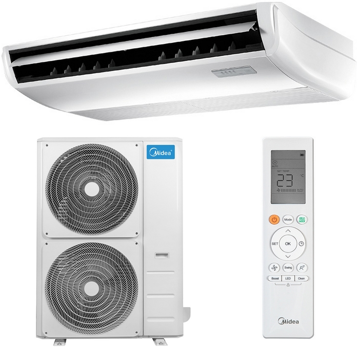 Напольно-подпотолочный кондиционер Midea MUE-55HRFNX(GA) / MOE30U-55HFN8-R(GA) серии MUE Inverter 2025