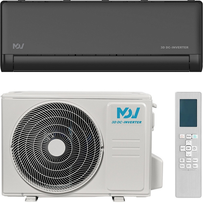 Настенный кондиционер MDV MDSBI-18HRFN8 / MDOAI-18HFN8 серии INTEGRA Pro Black