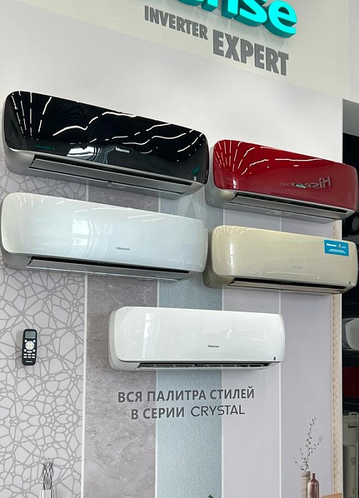 Настенный кондиционер Hisense AS-10UW4RVETG01(S) серии Silver Crystal Super DC Inverter Wi-Fi - Image 6