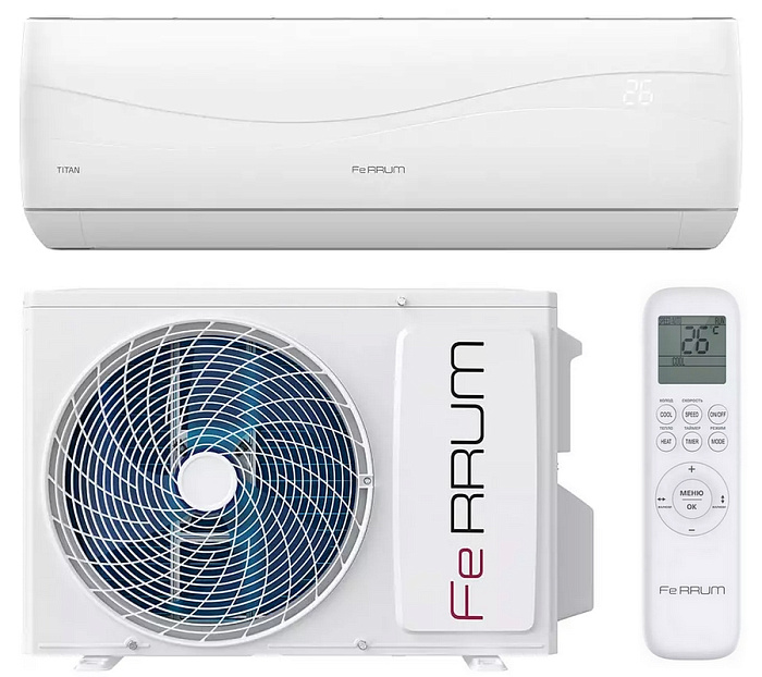 Настенный кондиционер FeRRUM FIS12VR1/FOS12VR1 серии Titan