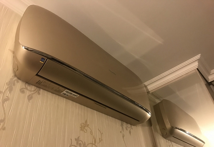 Настенный кондиционер Hisense AS-13UW4RVETG01(C) серии Champagne Crystal Super DC Inverter Wi-Fi - Image 3